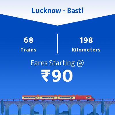 Lucknow To Basti Trains